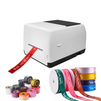 Impresora de Etiquetas Xinye XPT451 para Ropa, Transferencia Térmica, Cinta de Carbón con Código de Barras Plateado y Recubierto de Cobre, Interfaz USB, 200dpi