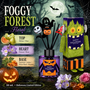 Diffuseur de parfum unique sur le thème d'Halloween avec une senteur de forêt mystérieuse pour une décoration festive effrayante et amusante - Product Image 3