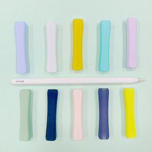 Housse de protection souple et confortable, antidérapante, en silicone, pour <span class=keywords><strong>Apple</strong></span> <span class=keywords><strong>Pencil</strong></span> rechargeable, <span class=keywords><strong>compatible</strong></span> - Product Image 4
