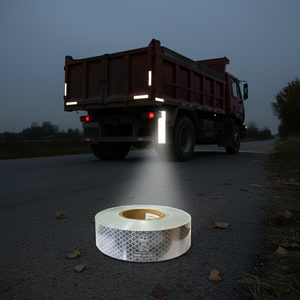 Ruban réfléchissant prismatique imprimable 5 cm x 46 m, certifié TVTRK E11, adhésif - Product Image 3