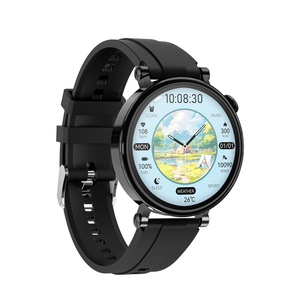 Thời trang đen GM2 Mini Vòng IOS <span class=keywords><strong>Android</strong></span> xem chức năng thực tế Montre Femme Navigation giúp Gpt mô hình lớn của phụ nữ xem - Product Image 1