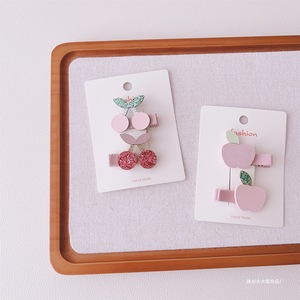 Accessoires pour cheveux d'enfants : Pinces <span class=keywords><strong>à</strong></span> cheveux nuage mignonnes, accessoires de festival pour filles, pinces plates en tissu <span class=keywords><strong>à</strong></span> couverture intégrale type <span class=keywords><strong>bec</strong></span> de canard - Product Image 4