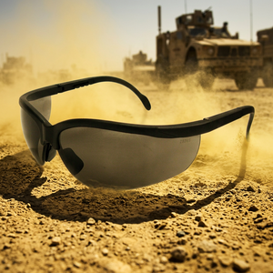 Lunettes de sécurité anti-rayures et anti-buée, cadre en nylon transparent, fabricant OEM, vente en gros à Taiwan - Product Image 1