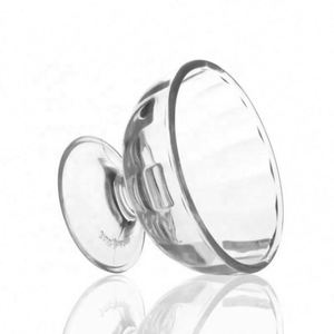 Thickened <b>Creative</b> Transparent Lace Glass Cup Iced Cold Drink Juice Cup Ice Cream Salad Milkshake Dessert Cup - Product Image 2