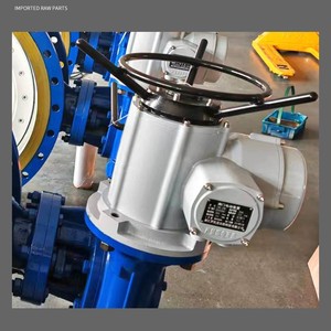 Válvula de Mariposa Rotork DN900 WCB con Revestimiento de PVC Rígido, Unidireccional, de Paso Directo, para Vapor, Agua y Aire - Product Image 2