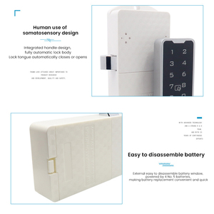 Phòng Tập Thể Dục Locker Văn Phòng Swipe Thẻ Keyless Cảm Ứng Kỹ Thuật Số Tuya Swipe Thẻ Mật Khẩu Bàn Phím Thông Minh Vân Tay Ngăn Kéo Khóa - Product Image 5