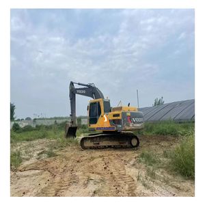 Bon état fabriqué en Corée sur chenilles original utilisé excavatrice volvo ec210 ec210d à vendre - Product Image 1