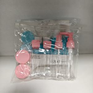 Emballage de soins de la peau en plastique de haute qualité, cosmétiques, lotion, tonique, vaporisateur, kit de voyage, flacon rond en PET - Product Image 5