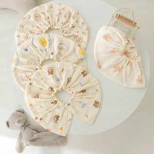 Nouveau-né fille coton bavoirs festonnés pour bébés collier manger bavoirs à bulles élastiques produits pour bébés bavoirs - Product Image 6