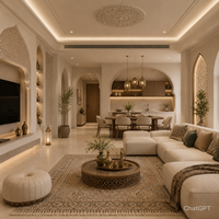Muebles para el Hogar de Estilo Moderno al por Mayor, Personalización Integral de la Casa, Juego de Muebles a Medida Directo de Fábrica