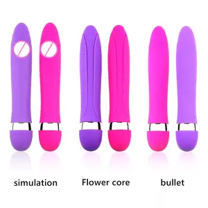 simulated flower cell bullet battery ohmibod massage wand vibrator