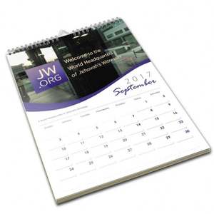 Calendario de Pared de Papel Impreso con Serigrafía Personalizada, Colores Variados, Portátil, para Regalos Promocionales y Publicitarios - Product Image 3