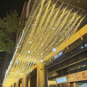 Cortina <span class=keywords><strong>de</strong></span> <span class=keywords><strong>Luces</strong></span> LED Impermeables para Exterior <span class=keywords><strong>Luces</strong></span> Decorativas <span class=keywords><strong>de</strong></span> Navidad para Jardín Resistentes a la Lluvia - Product Image 5
