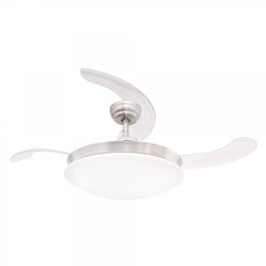 Ventilador de Techo LED con Luz, Diseño Silencioso, Profesional, para Interiores, Sala de Estar, 36 Pulgadas, 42 Pulgadas, Retráctil, Invisible, con Motor BLDC - Product Image 1