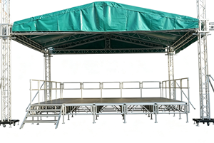 Vente directe usine : Structure de treillis en aluminium durable et treillis de scène à vendre – Système de treillis de scène pour événements extérieurs - Product Image 1