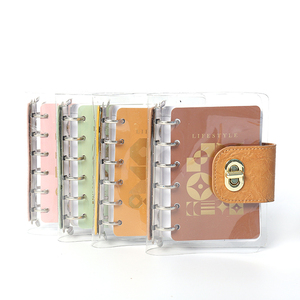 Văn phòng phẩm tùy chỉnh cô gái thông minh <span class=keywords><strong>mini</strong></span> A7 lá lỏng tập sách PP máy tính xách tay lịch trình hàng ngày kế hoạch máy tính xách tay - Product Image 1