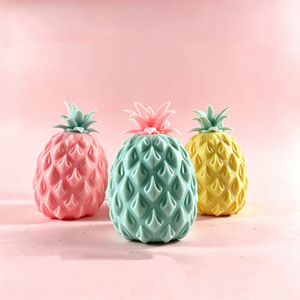 ของเล่นบีบลูกบอลรูปสับปะรด TPR สีสันหลากหลาย บรรเทาความเครียด สำหรับเด็กอายุ 15 ปีขึ้นไป - Product Image 4