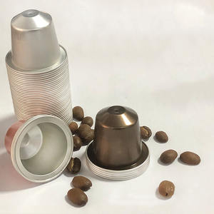 Offre Spéciale 15ml feuille d'aluminium vide pour dosettes de café compatibles filtre fond papier anneau couvercle sans caoutchouc - Product Image 5