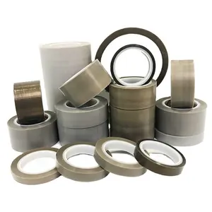 High Quality Good Property Chemical Corrosion Resistance Fiberglass High Temperature PTFE Film Adhesive Tape