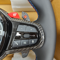Avec bouton M1 M2 RED Top Stripe LCI Volant pour BMW X5 G05 X6 G06 G20 G22 G30 M2 G87 M3 G80 M4 G82 G42 M5 F90 F97 M340i