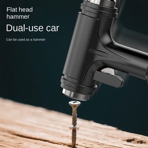 Nuovo Martello di Sicurezza Nero Multifunzione in Metallo Puro per Rompere i Vetri dell'<span class=keywords><strong>Auto</strong></span> e Salvare la Vita - Product Image 2