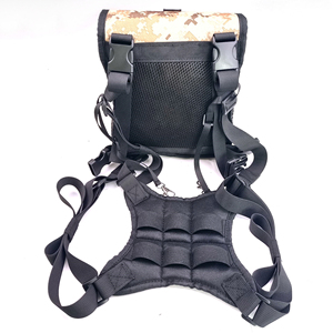 Arnés de Pecho para Binoculares con Camuflaje Digital, Bolsillo de Malla, Equipo de Observación para Exteriores, Portátil, para Actividades de Camping - Product Image 4