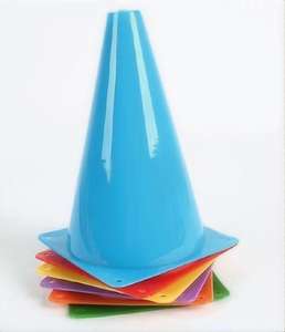 Kerucut Agility Plastik Fleksibel Tahan Lama 23cm Grosir, Penanda, Frisbee, Kerucut Reflektif, Kerucut Jalan, Kerucut Es Krim - Product Image 4