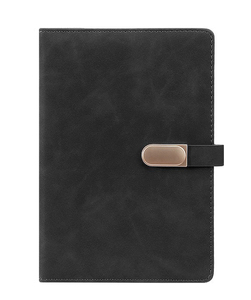 Carnet promotionnel A5 personnalisé en cuir PU écologique Maxfree, avec logo imprimé et gaufré, idéal pour les cadeaux d'entreprise - Product Image 2