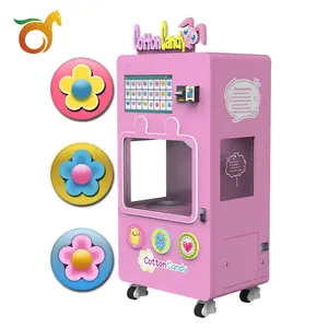 Exclusive Chip Wireless Temperature Control Without Wear And Tear Vending Automatic Machine Cotton Candy