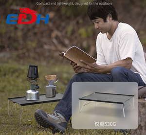 Bàn Làm Mát Gấp Gọn Bàn Nhỏ Bộ Bàn Nấu Ăn Câu Cá Bằng Nhôm Không Gỉ Cắm Trại Nhà Bếp Kim Loại Nhỏ Gọn Cắm Trại Ngoài Trời Nhật Bản - Product Image 6