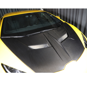 Kit de modification et de protection du capot moteur en fibre de carbone pour Huracan LP580/610 V Style, années 2014-2023 - Product Image 4