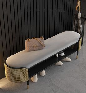 El banco <span class=keywords><strong>de</strong></span> zapatos <span class=keywords><strong>de</strong></span> entrada se puede sentar en la puerta, ligero <span class=keywords><strong>de</strong></span> lujo y almacenamiento avanzado sala <span class=keywords><strong>de</strong></span> estar hogar banco <span class=keywords><strong>de</strong></span> zapatos integrado - Product Image 5