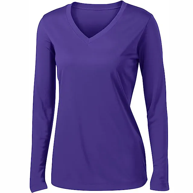 Chemises athlétiques à manches longues pour femmes UPF50 + Protection solaire Tailles XS-4XL