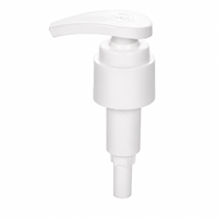 Pompe à lotion anti-déversement OEM 24/410 à ressort externe, tête de pompe 2cc en plastique PP avec verrouillage rotatif pour shampoing, gel douche, savon liquide
