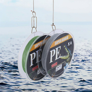 Ligne de pêche tressée 4X PE, 100 mètres, motif alligator, confortable à porter, pour la pêche en mer, en lac et en rivière, chasse invisible - Product Image 2