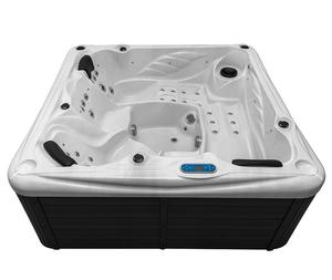 Bañera de hidromasaje para 5 personas, spa familiar sexy, bañera de hidromasaje acrílica, portátil, Led, chorro de aire, Whirlpool - Product Image 2