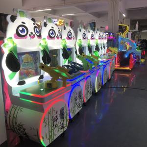 Máquina recreativa multijuego para centros comerciales, consola de videojuegos con temática de Panda, simulador de arcade para niños al por mayor - Product Image 2