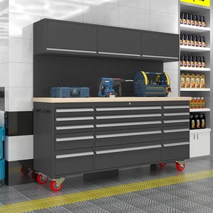 CYD Heavy-Duty Lockable Professional <strong>Tool</strong> <strong>Cart</strong> <strong>for</strong> Secure Storage with Workbench Mobile <strong>Tool</strong> Workstation <strong>for</strong> Auto Repair Shops - Product Image 4