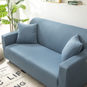 Design personnalisé, housse de canapé <span class=keywords><strong>3</strong></span> places en tricot élastique épais doux et extensible, couleur unie - Product Image 5