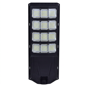 ไฟถนนโซลาร์เซลล์ LED 400W พลาสติก ABS IP67 ติดผนัง โมโนไซเซลล์ 6000K แสงเดย์ไลท์ ได้รับการรับรองมาตรฐาน CE รับประกัน 2 ปี 120 ลำแสง - Product Image 1