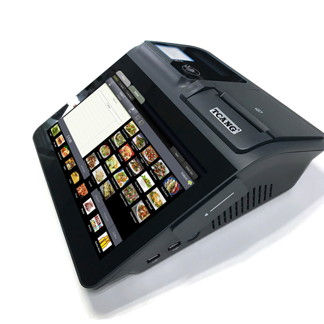 11.6 Inch Android POS Device Wifi NFC Rfid All in One Pos Terminal With Thermal Printing for Restaurant Takeaway