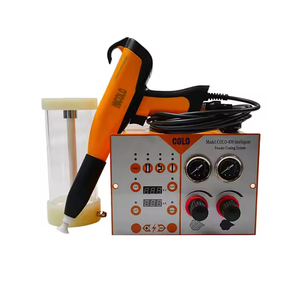 Mini équipement de peinture électrostatique de laboratoire 5L trémie pistolet de revêtement en poudre à prix compétitif utilisé peinture en aérosol contrôlée par PLC - Product Image 2