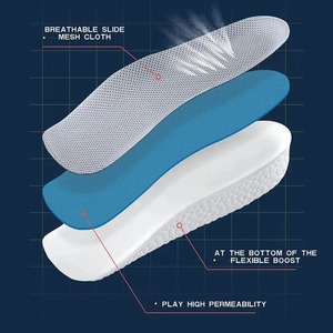 Plantillas de aumento de altura, zapatos para hombres y mujeres, pies planos, soporte de arco, plantillas ortopédicas, zapatillas de deporte, almohadillas suaves para zapatos de espuma para levantar el talón - Product Image 6