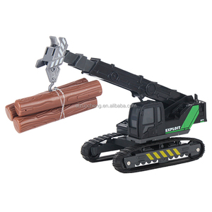 Bán Buôn Hợp Kim 1:55 Cần Cẩu Kỹ Thuật Xe Xây Dựng Cần Cẩu Đồ Chơi <span class=keywords><strong>Diecast</strong></span> Trượt Nâng Cần Cẩu Đồ Chơi Mô Hình - Product Image 2