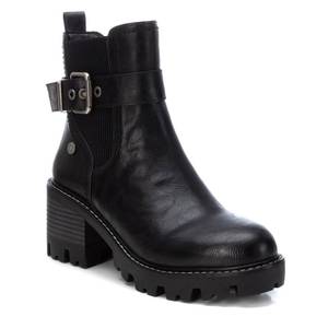 Bottines pour femme Refresh, noires, taille 36, hauteur du talon 80 mm, semelle épaisse - Product Image 2