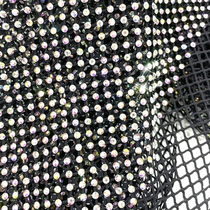 S556 Lưới Kim Cương Đính Đá Bán Sỉ Lưới Pha Lê Đính Đá Cố Định Nóng Lưới Pha Lê - Product Image 5