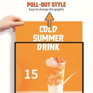 Caja de Luz LED con Marco de Aluminio Ultrafino para Menús de Restaurantes y Centros Comerciales - Tamaños A1/A2/A3/A4 - Product Image 2