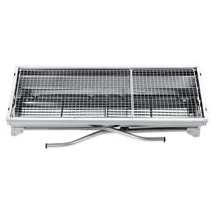 Parrilla de Carbón Giratoria <span class=keywords><strong>Profesional</strong></span> Moderna de Lujo - Parrilla Portátil Ecológica de Acero Inoxidable Resistente para Acampar al Aire Libre y Pescar - Product Image 2