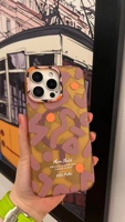 Nouvelle coque de téléphone Graffiti tendance personnalisée adaptée à l'iPhone 16, 15, 14 Pro Max coque de téléphone anti-chute tout compris