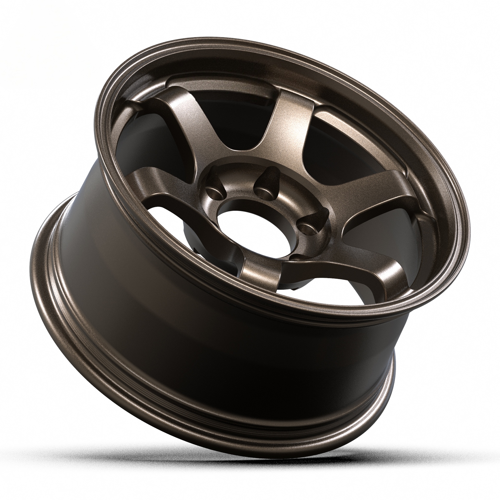 สีน้ำตาล